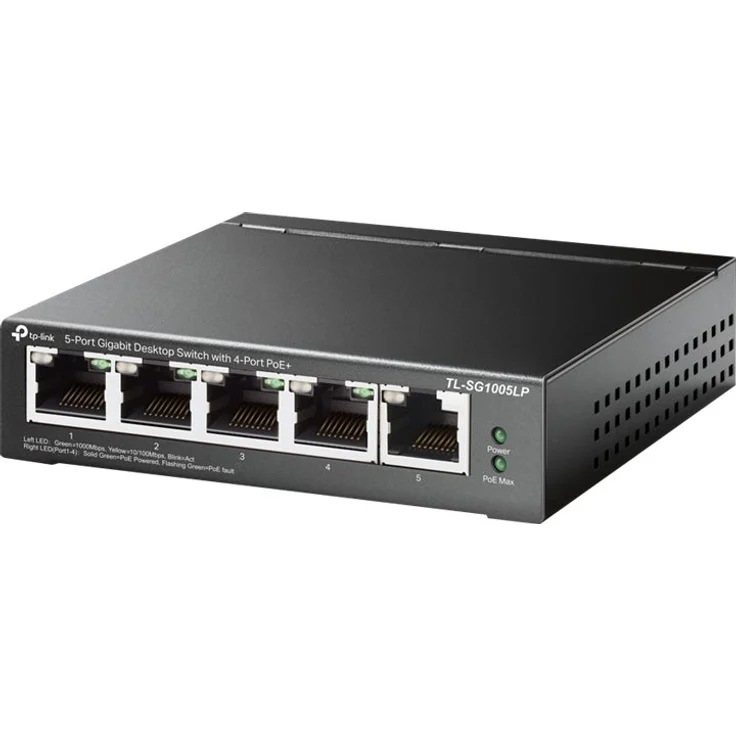 TP-Link TL-SG1005PE 5-Port Gigabit (4x PoE+) L2 Smart Switch – Bild 4