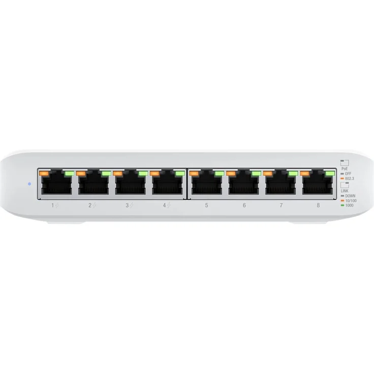 Ubiquiti UniFi Switch Lite USW-Lite-8-POE - Switch - 8 Anschlüsse - managed – Bild 4
