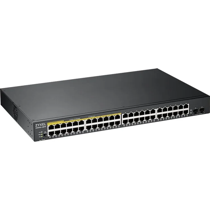 ZyXEL Switch 19 Zoll 48x GE GS1900-48HP V2 48 Port Gbe L2 PoE – Bild 2