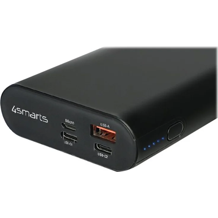 4smarts Powerbank Enterprise 2 20000mAh 130W & QC3.0 sw – Bild 4
