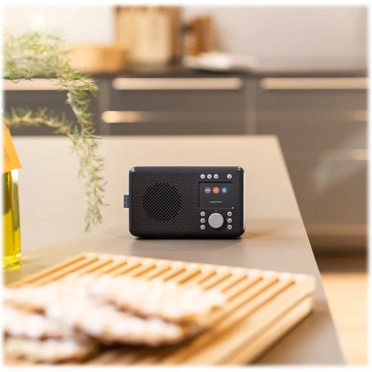 Pure ELAN DAB+ tragbares DAB+ Radio mit Bluetooth (DAB/DAB+ und UKW Radio, TFT Farbdisplay) Charcoal schwarz – Bild 4