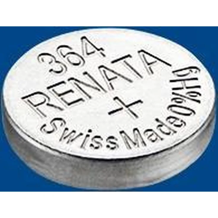 Renata Watch 364 Uhrenbatterie SR621SW MF 0% Mercury 1,55 V Battery 1er Blister (aus 10er Stripe) 36 – Bild 3