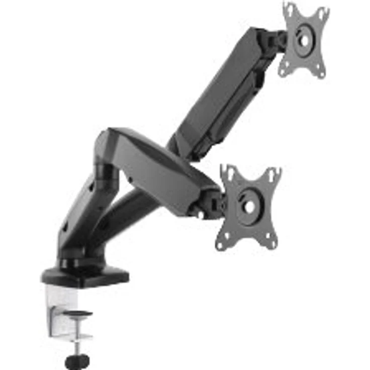 Equip Tischhalterung 17''-32'' LCD VESA f. 2 Monitore Gasfeder – Bild 4