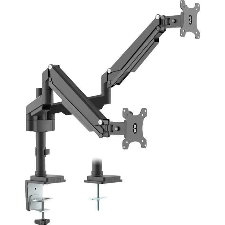 Tischhalterung mit Lifter - beweglich - für zwei Monitore bis 82cm (32'') - max. 9kg (23160B)