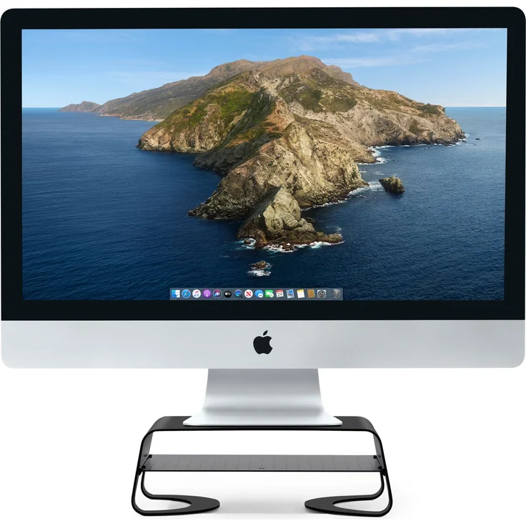 Twelve South Curve Riser Desktop Stand für Monitor oder iMac - Schwarz – Bild 2
