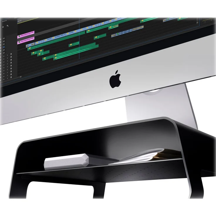 Twelve South Curve Riser Desktop Stand für Monitor oder iMac - Schwarz – Bild 9