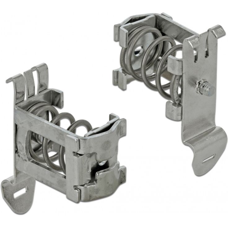 Schirmklemme für Hutschiene - Kabeldurchmes (66441)