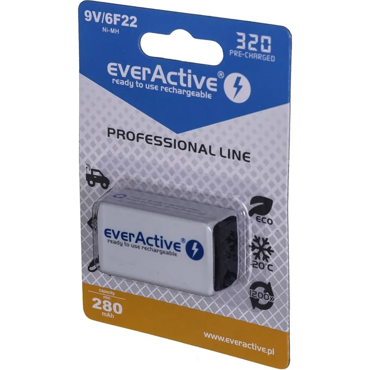 everActive Professional LINE 320MAH 6F22 EVHRL22-320 1PK