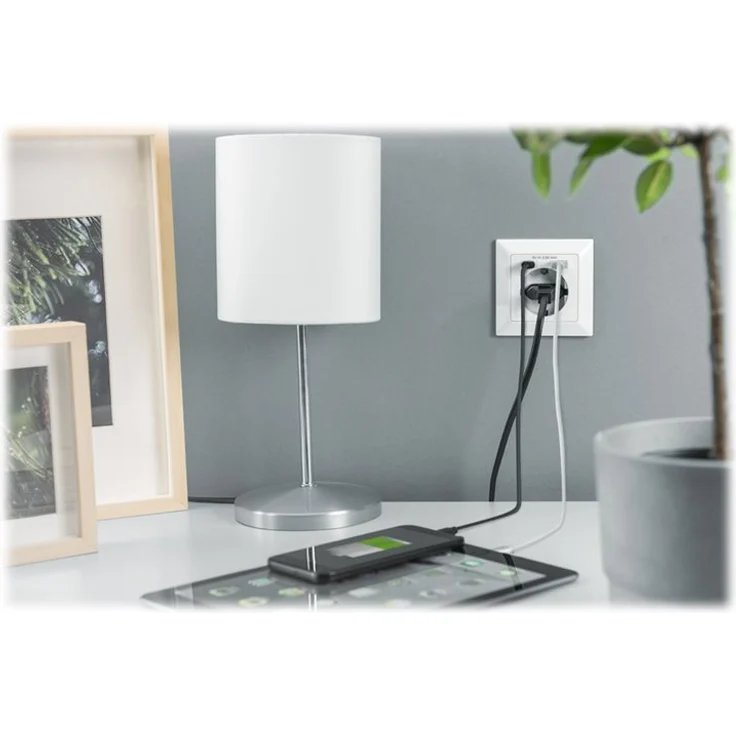 DIGITUS Sicherheits-Steckdose 2 USB Ports UP – Bild 6