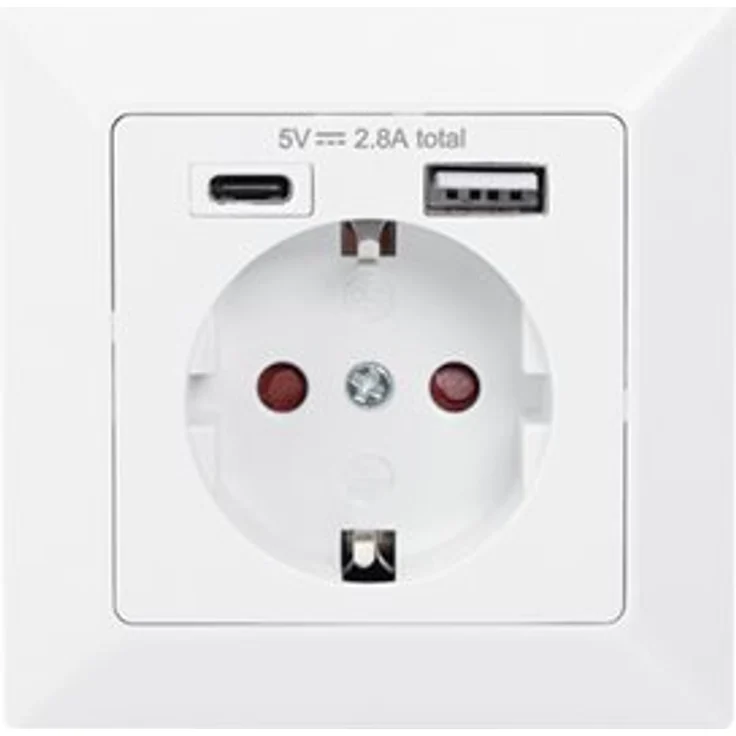 DIGITUS Sicherheits-Steckdose 2 USB Ports UP – Bild 9