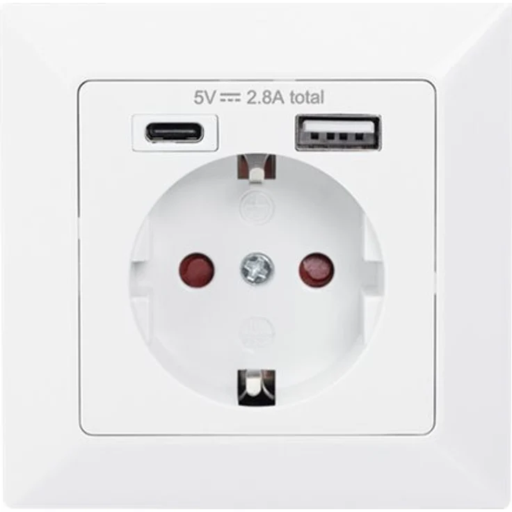 DIGITUS Sicherheits-Steckdose 2 USB Ports UP – Bild 10