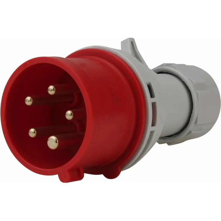 P E-Stecker'' ''5-polig 16A rot''''
