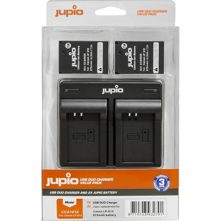 Jupio CCA0026 (LP-E12)