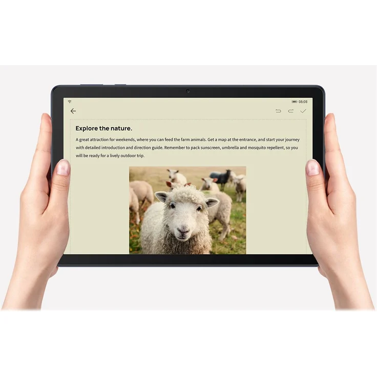 Huawei MatePad T10s Full-HD-Auflösung 10,1 Zoll, WLAN-Tablet, Octa-Core, 2 GB RAM, 32 GB Speicher, Android, Deepsea Blue (53011DTD) – Bild 6