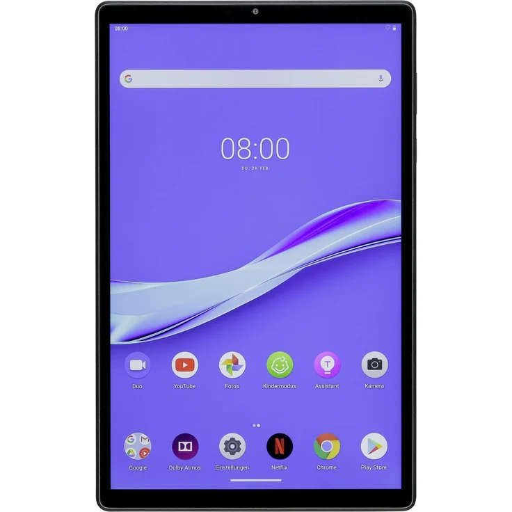 Lenovo Tab M10 HD TB-X306F HD-Auflösung 10,1 Zoll, WLAN-Tablet, Octa-Core, 2 GB RAM, 32 GB Speicher, Android, Iron Grey (ZA6W0110SE) – Bild 3