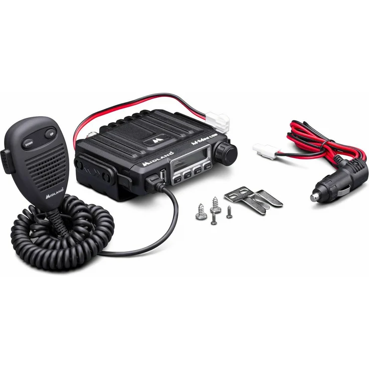 Midland M-Mini USB, CB-Funkgeraet Multistandard mit USB-Ladebuchse, Mikrofon, Ha – Bild 3