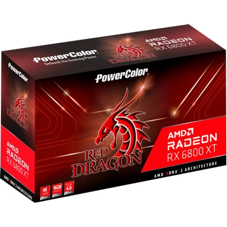 PowerColor AMD Radeon RX 6800 XT Red Dragon, 16GB GDDR6, HDMI, 3xDP – Bild 6