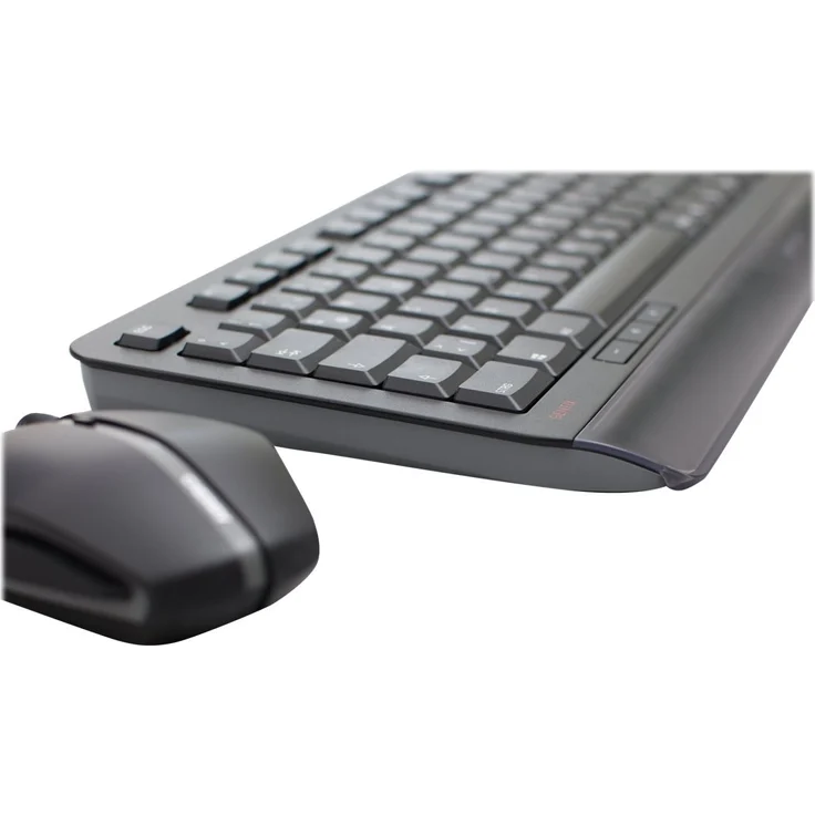CHERRY GENTIX DESKTOP - Tastatur-und-Maus-Set - kabellos - 2.4 GHz - Tschechisch/Slowakish QWERTY - CHERRY LPK - Schwarz (JD-7000CS-2) – Bild 4