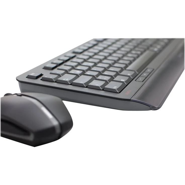 CHERRY GENTIX DESKTOP - Tastatur-und-Maus-Set - kabellos - 2.4 GHz - Französisch AZERTY - Schwarz (JD-7000FR-2) – Bild 4