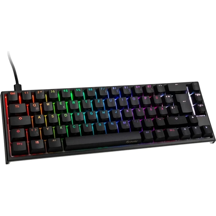 Ducky One 2 SF PBT, MX RGB BLACK, USB, DE QWERTZ (DKON1967ST-ADEPDAZT1) – Bild 3