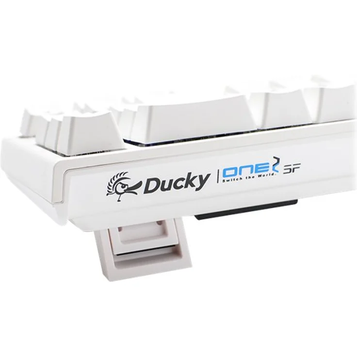 Ducky One 2 SF - Tastatur - backlit - USB-C - Deutsch QWERTZ - CHERRY MX Black - weiß (DKON1967ST-ADEPDWWT1) – Bild 6