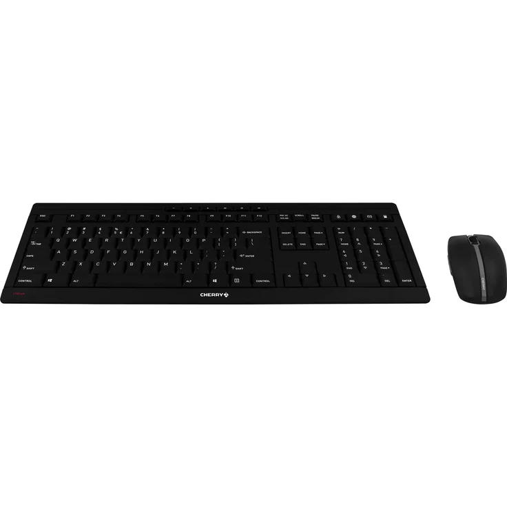 CHERRY STREAM DESKTOP - Tastatur-und-Maus-Set - kabellos - 2.4 GHz - US mit Euro-Symbol QWERTY - CHERRY SX - Schwarz (JD-8500EU-2) – Bild 8