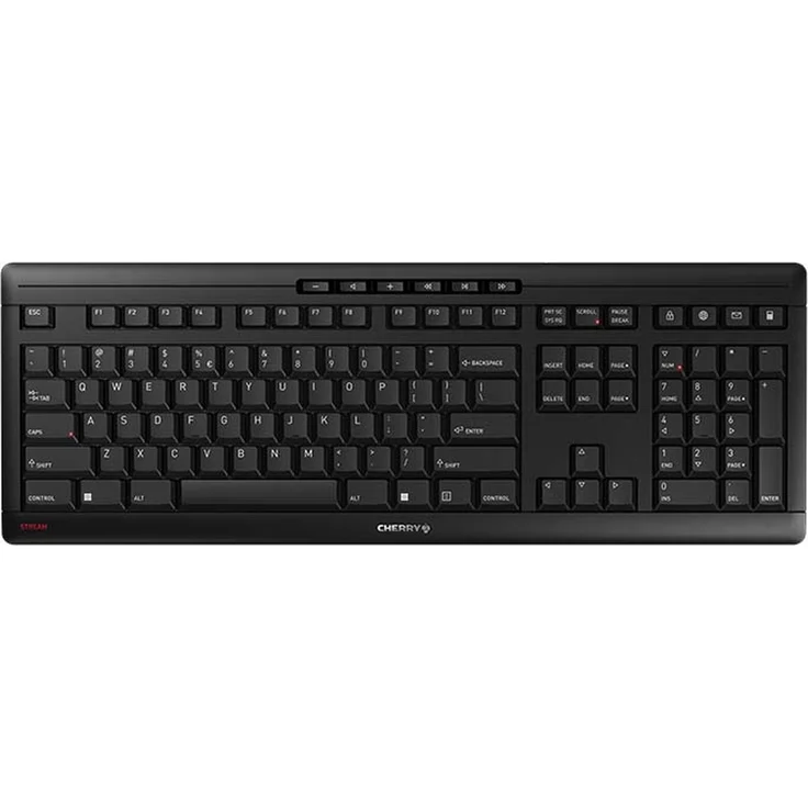 CHERRY STREAM DESKTOP - Tastatur-und-Maus-Set - kabellos - 2.4 GHz - US mit Euro-Symbol QWERTY - CHERRY SX - Schwarz (JD-8500EU-2) – Bild 10