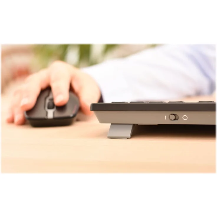 CHERRY STREAM DESKTOP - Tastatur-und-Maus-Set - kabellos - 2.4 GHz - Französisch AZERTY - CHERRY SX - Schwarz (JD-8500FR-2) – Bild 2