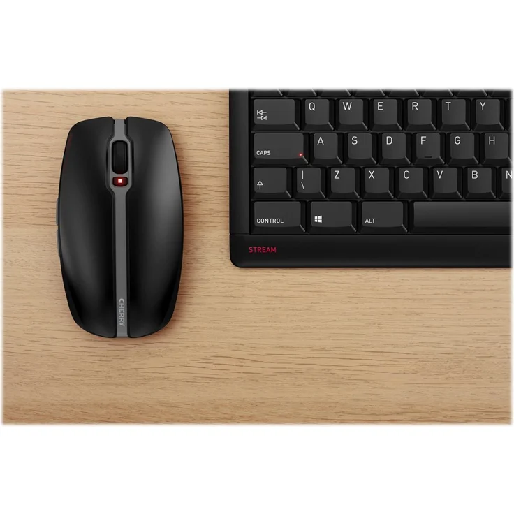 CHERRY STREAM DESKTOP - Tastatur-und-Maus-Set - kabellos - 2.4 GHz - Französisch AZERTY - CHERRY SX - Schwarz (JD-8500FR-2) – Bild 3