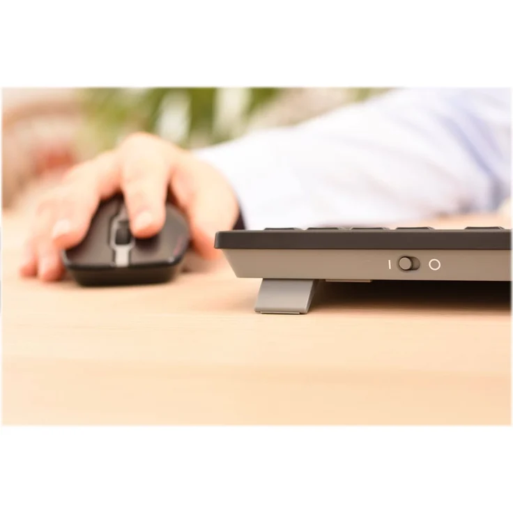 CHERRY STREAM DESKTOP - Tastatur-und-Maus-Set - kabellos - 2.4 GHz - GB QWERTY - CHERRY SX - Schwarz (JD-8500GB-2) – Bild 5