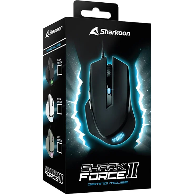 Sharkoon SHARK Force II Gaming-Maus – Bild 4