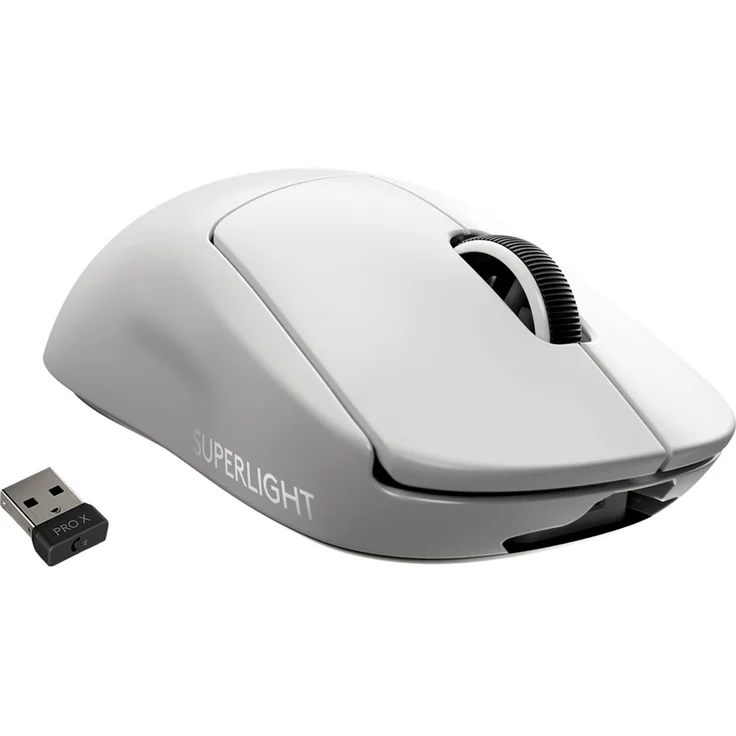 Logitech Gaming PRO X SUPERLIGHT Gaming-Maus, weiß, HERO-Sensor – Bild 7