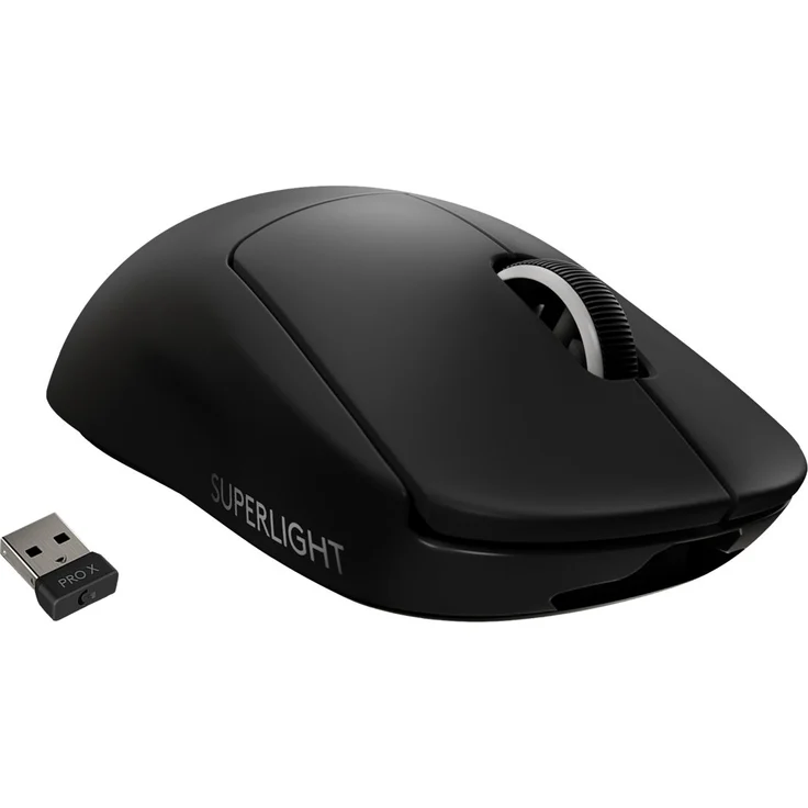 Logitech Gaming PRO X SUPERLIGHT Gaming-Maus, schwarz, HERO-Sensor – Bild 9