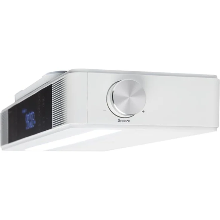 KR-140 Bluetooth Küchenradio Freisprechfunktion UKW LED-Leuchte silber Weiß – Bild 6