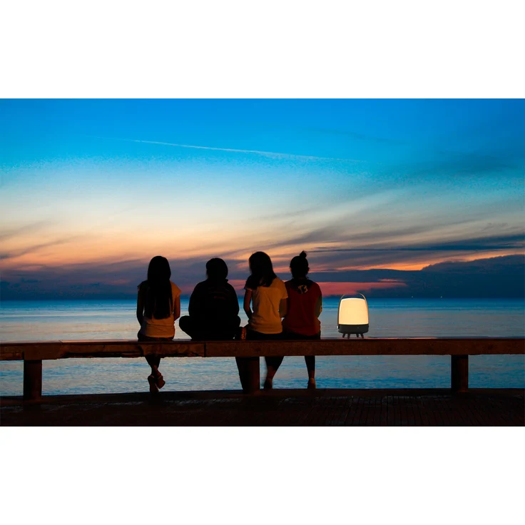 Kooduu Lite-up Play Petroleum LED Standleuchte Dimmbar Kabelloser Bluetooth-Lautsprecher koppelbar, grün – Bild 6