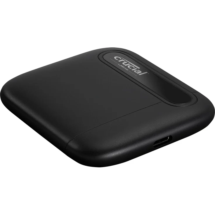 Crucial X6 - Solid-State-Disk - 2 TB - extern (tragbar) - USB 3.1 Gen 2 (USB-C Steckverbinder) - Schwarz (CT2000X6SSD9) – Bild 9