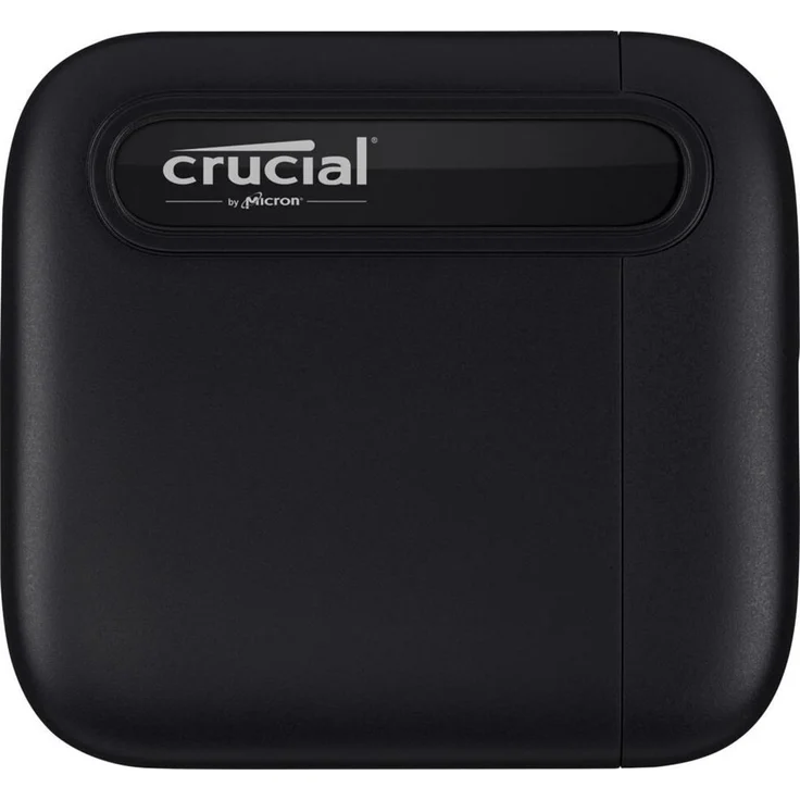 Crucial X6 - Solid-State-Disk - 2 TB - extern (tragbar) - USB 3.1 Gen 2 (USB-C Steckverbinder) - Schwarz (CT2000X6SSD9) – Bild 3