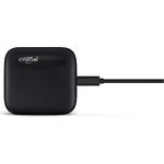 Crucial X6 - Solid-State-Disk - 2 TB - extern (tragbar) - USB 3.1 Gen 2 (USB-C Steckverbinder) - Schwarz (CT2000X6SSD9)