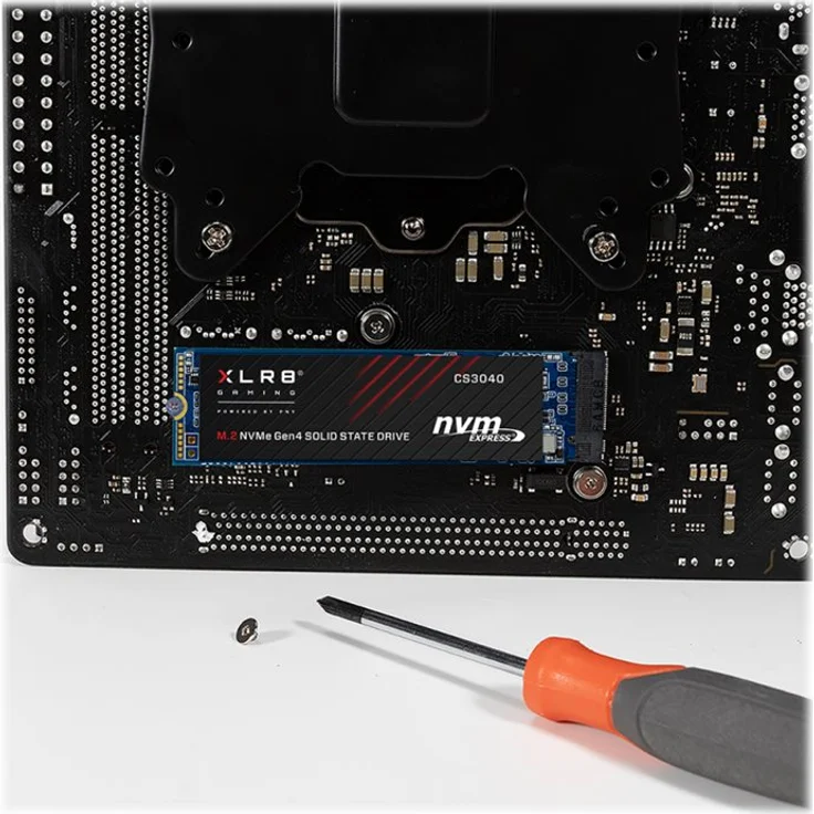 PNY XLR8 CS3040 - Solid-State-Disk - 500 GB - intern - M.2 2280 - PCI Express 4.0 x4 (NVMe) (M280CS3040-500-RB) – Bild 5