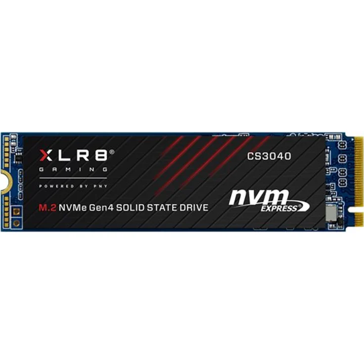 PNY XLR8 CS3040 - Solid-State-Disk - 500 GB - intern - M.2 2280 - PCI Express 4.0 x4 (NVMe) (M280CS3040-500-RB) – Bild 2
