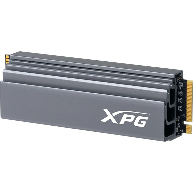 ADATA XPG GAMMIX S70 - Solid-State-Disk - 2 TB - intern - M.2 2280 - PCI Express 4.0 x4 (NVMe) - 256-Bit-AES - integrierter Kühlkörper (AGAMMIXS70-2T-C) – Bild 9