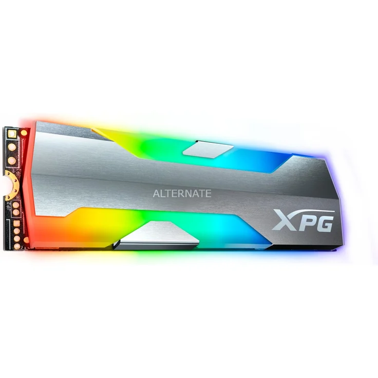 ADATA XPG Spectrix S20G RGB - Solid-State-Disk - 1 TB - intern - M.2 2280 - PCI Express 3.0 x4 (NVMe) - 256-Bit-AES - integrierter Kühlkörper (ASPECTRIXS20G-1T-C) – Bild 4