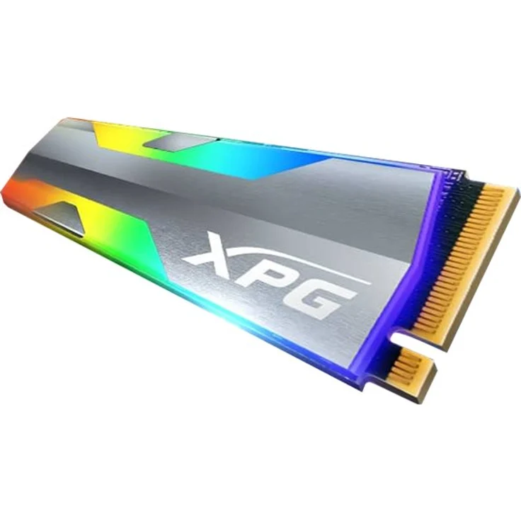 ADATA XPG Spectrix S20G RGB - Solid-State-Disk - 1 TB - intern - M.2 2280 - PCI Express 3.0 x4 (NVMe) - 256-Bit-AES - integrierter Kühlkörper (ASPECTRIXS20G-1T-C) – Bild 2