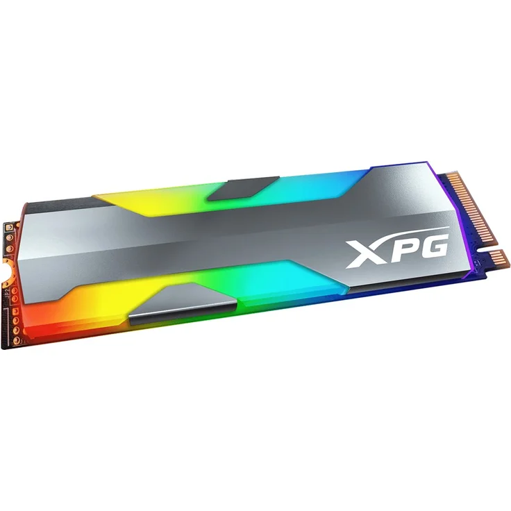 ADATA XPG Spectrix S20G RGB - Solid-State-Disk - 1 TB - intern - M.2 2280 - PCI Express 3.0 x4 (NVMe) - 256-Bit-AES - integrierter Kühlkörper (ASPECTRIXS20G-1T-C) – Bild 9