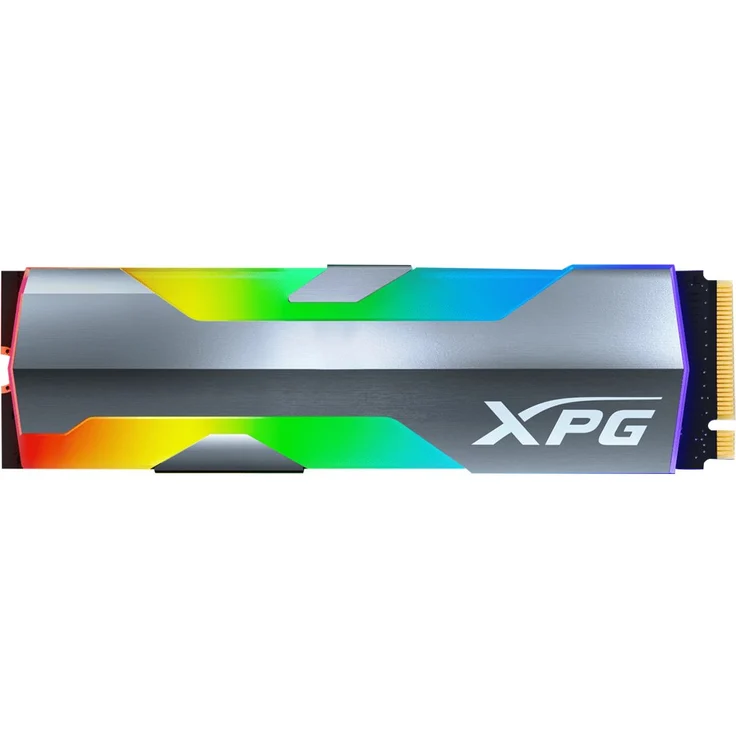ADATA XPG Spectrix S20G RGB - Solid-State-Disk - 1 TB - intern - M.2 2280 - PCI Express 3.0 x4 (NVMe) - 256-Bit-AES - integrierter Kühlkörper (ASPECTRIXS20G-1T-C) – Bild 1