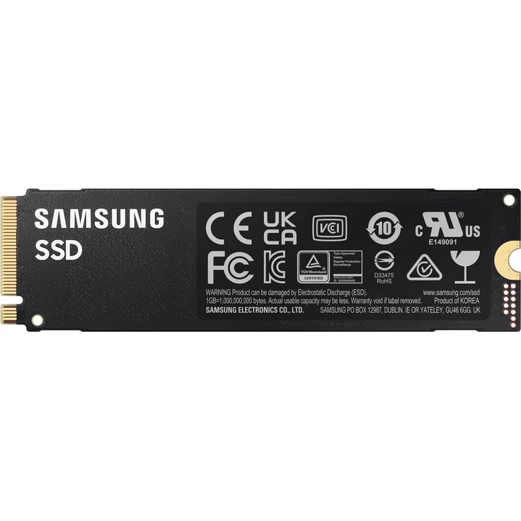 Samsung 980 PRO MZ-V8P2T0BW - Solid-State-Disk - verschlüsselt - 2 TB - intern - M.2 2280 - PCI Express 4.0 x4 (NVMe) - Puffer: 2 GB - 256-Bit-AES - TCG Opal Encryption (MZ-V8P2T0BW) – Bild 5