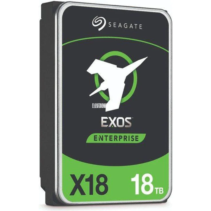 Seagate Exos X18 ST18000NM004J - Festplatte - 18 TB - intern - SAS 12Gb-s - 7200 U-min - Puffer: 256 MB (ST18000NM004J) – Bild 1