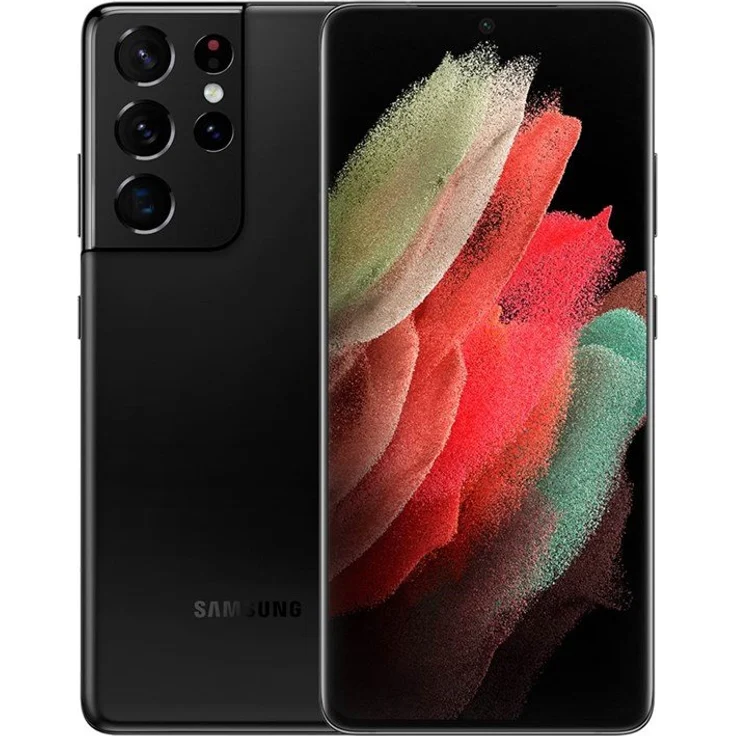 Samsung Galaxy S21 Ultra 5G Smartphone 17,27cm (6,8 Zoll) AMOLED-Display, 128GB interner Speicher, 12GB RAM, Dual-SIM, Phantom Black – Bild 4