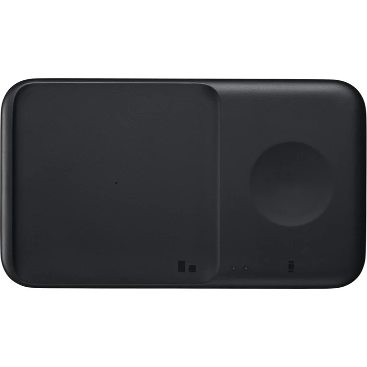 Samsung Wireless Charger Duo P4300 mit Adapter, Kombi-Ladegerät für iPhone, Apple Watch, Black – Bild 2