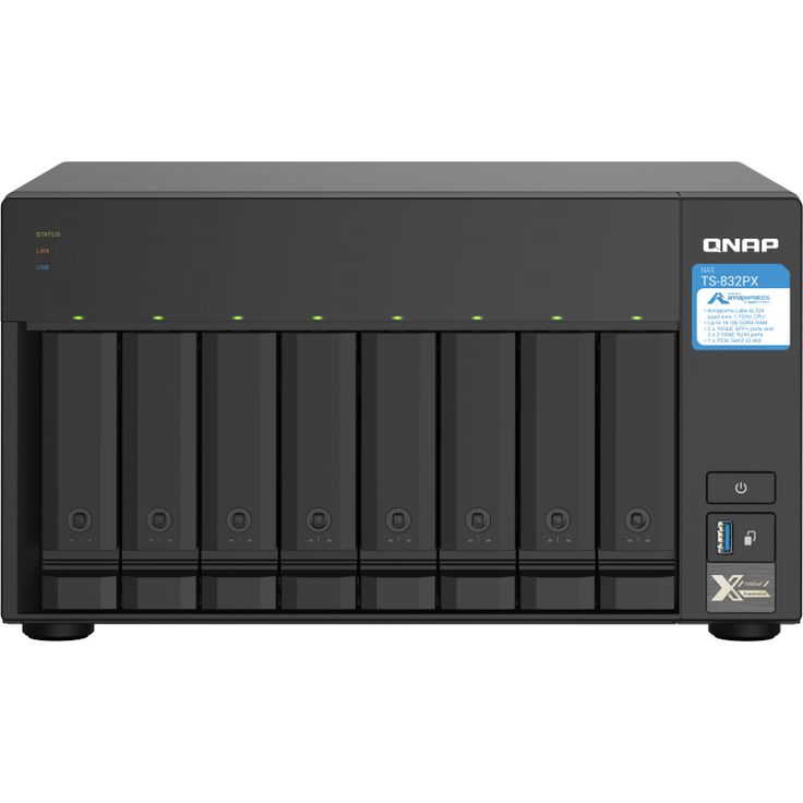 QNAP NAS TS-832PX-4G 8bay DESKTOP